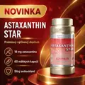 ASTAXANTHIN STAR - pre podporu ochrany buniek pred oxidačným stresom a pre celkovú vitalitu organizmu, Starlife  60 kaps