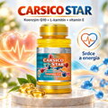 CARSICO STAR - doplnok stravy s koenzýmom Q10, L-karnitínom a vitamínom E  60 tob 