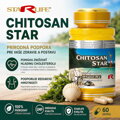 CHITOSAN STAR - pre zníženie hladiny cholesterolu a redukciu hmotnosti, Starlife  60 kaps
