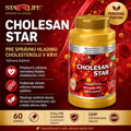 CHOLESAN STAR - pre správnu hladinu cholesterolu v krvi, Starlife  60 kaps