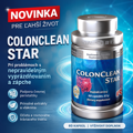 COLONCLEAN STAR -  pri problémoch s nepravidelným vyprázdňovaním a zápche, Starlife  60 kaps