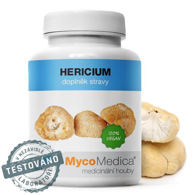 HERICIUM (extrakt), MycoMedica  90 kapsúl 