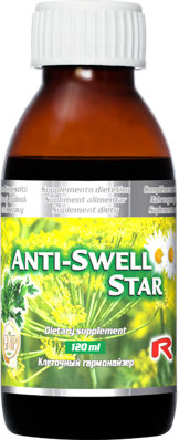 ANTI-SWELL STAR - sirup pre dobré trávenie, dýchanie, duševnú a fyzickú pohodu a zvýšenie imunity,  Starlife 120 ml