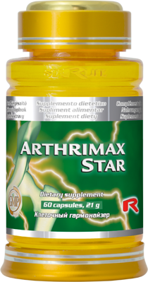 ARTHRIMAX STAR - proti artritíde a bolesti kĺbov, Starlife  60 kaps