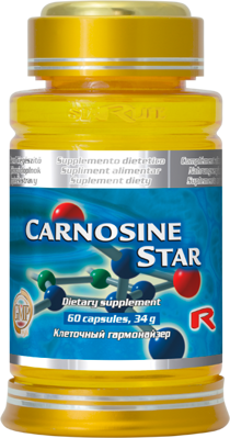 CARNOSINE STAR - antioxidant pre spomalenie starnutia, Starlife  60 kaps