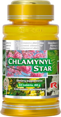 CHLAMYNYL STAR - fytokomplex pre očistu organizmu, Starlife  60 tabl