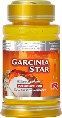 GARCINIA STAR - pre podporu redukcie telesnej hmotnosti, Starlife  60 kaps