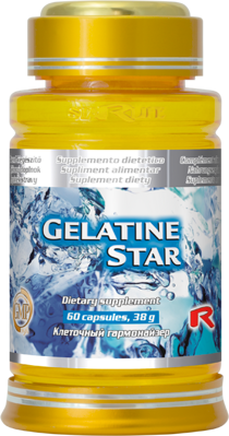 GELATINE STAR  -  pre výživu kĺbov a chrupaviek, Starlife  60 kaps