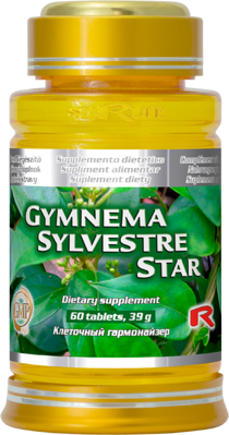 GYMNEMA SYLVESTRE STAR - pre kontrolu telesnej hmotnosti,  Starlife 60 tabl