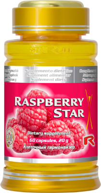 RASPBERRY STAR - pre efektívnu kontrolu hmotnosti, Starlife  60 kaps