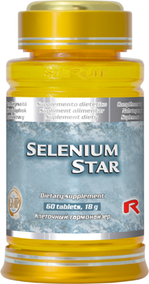 SELENIUM STAR - pre obnovu, regeneráciu a rast buniek, Starlife  60 tabl