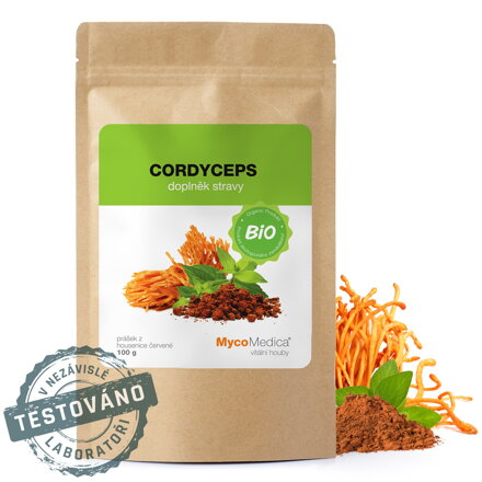 CORDYCEPS BIO (prášok), MycoMedica  100 g