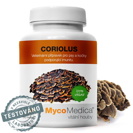 CORIOLUS (extrakt), MycoMedica 90 kapsúl