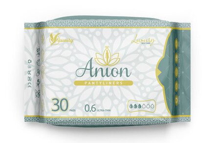 Aniónové vložky "Anion Luxury" intímky, Aunity 30 ks