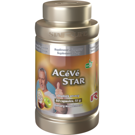ACéVé STAR – pre kontrolu chuti, stabilnú hladinu glukózy a podporu metabolizmu, Starlife 60 kaps