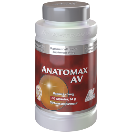 ANATOMAX AV - proti zápalom a bolestiam, Starlife  60 kaps