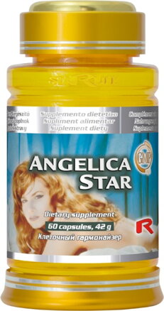 ANGELICA STAR - pre podporu organizmu pri ženských problémoch, Starlife  60 kaps