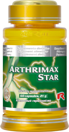 ARTHRIMAX STAR - proti artritíde a bolesti kĺbov, Starlife  60 kaps