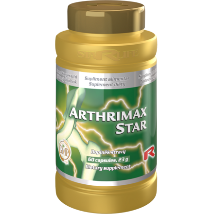 ARTHRIMAX STAR - proti artritíde a bolesti kĺbov, Starlife  60 kaps