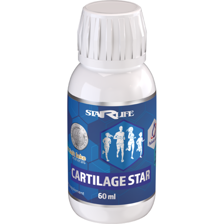 CARTILAGE STAR  -  pre podporu kĺbov a kĺbových chrupaviek, proti artróze a artritíde, Starlife  60 ml