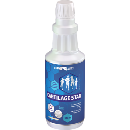 CARTILAGE STAR  -  pre podporu kĺbov a kĺbových chrupaviek, proti artróze a artritíde, Starlife  500 ml