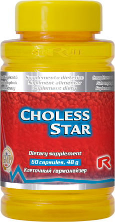 CHOLESS STAR - pre optimálnu hladinu cholesterolu, Starlife  60 kaps