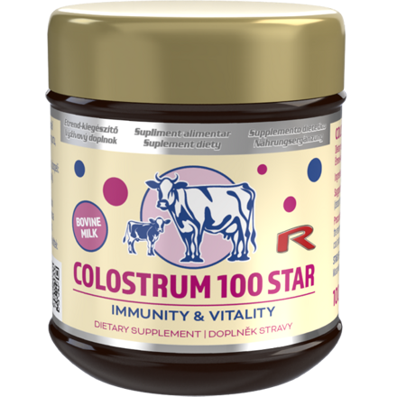 COLOSTRUM 100 STAR - pre podporu imunitného systému, Starlife  100 g