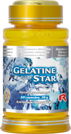 GELATINE STAR  -  pre výživu kĺbov a chrupaviek, Starlife  60 kaps