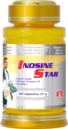 INOSINE STAR - pre zvýšenie energetického potenciálu tela a svalovej činnosti, Starlife  60 kaps