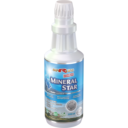 MINERAL STAR  - roztok základných minerálov a stopových prvkov, Starlife  500 ml