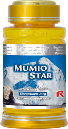 MUMIO STAR - pre celkovú podporu organizmu a imunitného systému, Starlife  60 kaps