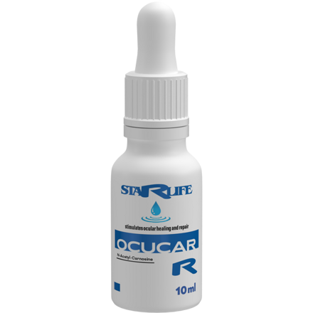 OCUCAR DROPS  -  zvlhčujúce očné kvapky s N-Acetyl-Carnosine pre pocit úľavy unaveným a podráždeným očiam, Starlife  10 ml