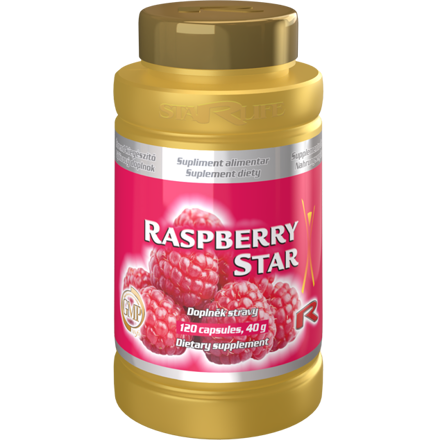 RASPBERRY STAR - pre efektívnu kontrolu hmotnosti, Starlife  120 kaps