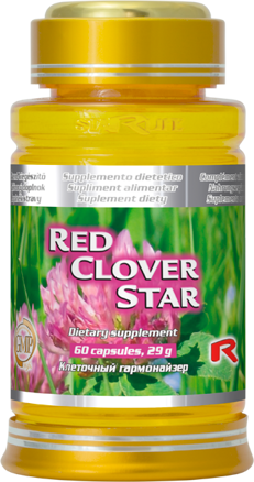 RED CLOVER STAR  -  pre podporu metabolizmu a optimálnu hladinu cukru v krvi, Stalife  60 kaps