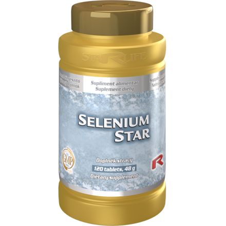 SELENIUM STAR - pre obnovu, regeneráciu a rast buniek, Starlife 120 tabl