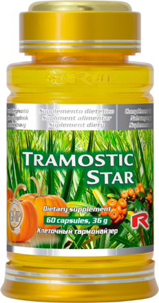 TRAMOSTIC STAR - pre zdravie a spokojnosť mužov,  Starlife 60 kaps 