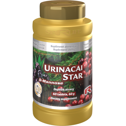 URINACAI STAR - pre zdravé močové ústrojenstvo, Starlife  60 tabl