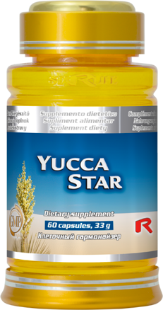 YUCCA STAR - pre dokonalú detoxikáciu organizmu, Starlife 60 kaps