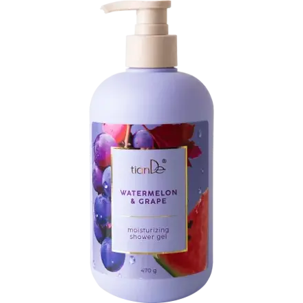 Hydratačný sprchový gél "Vodný melón a hrozno", tianDe 470 g