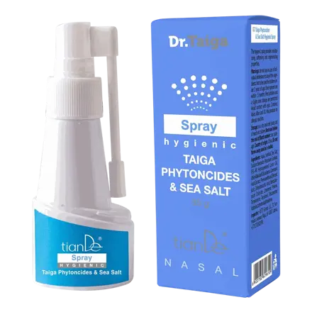 Hygienický sprej "Fytoncidy tajgy a morská soľ", tianDe 35 g