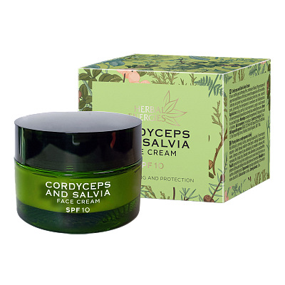 Pleťový krém s cordycepsom a šalviou, tianDe 50 g