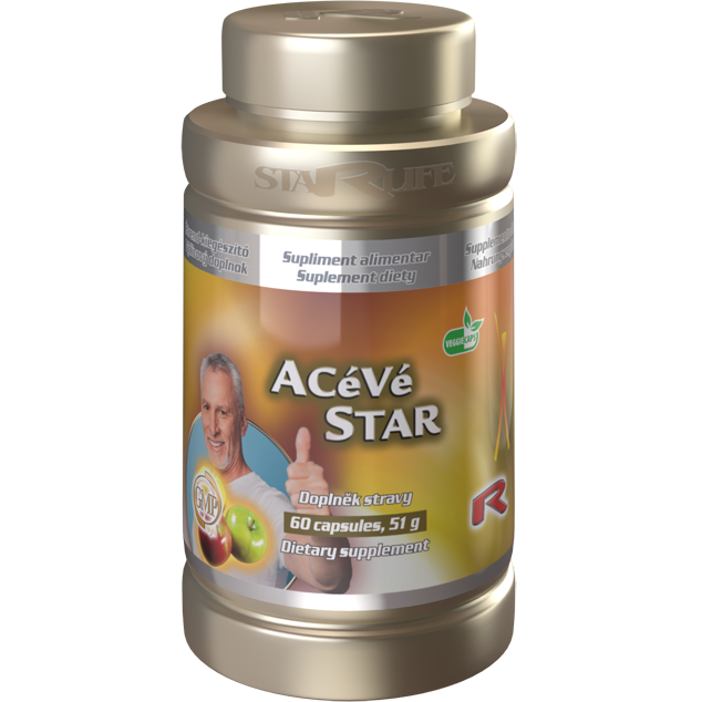 ACéVé STAR – pre kontrolu chuti, stabilnú hladinu glukózy a podporu metabolizmu, Starlife 60 kaps