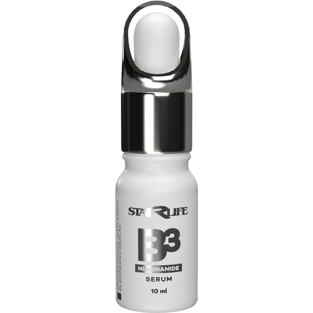 NIACINAMIDE SERUM – Sérum s niacinamidom s anti-aging účinkom pre mastnú a problematickú pleť, Starlife 10 ml