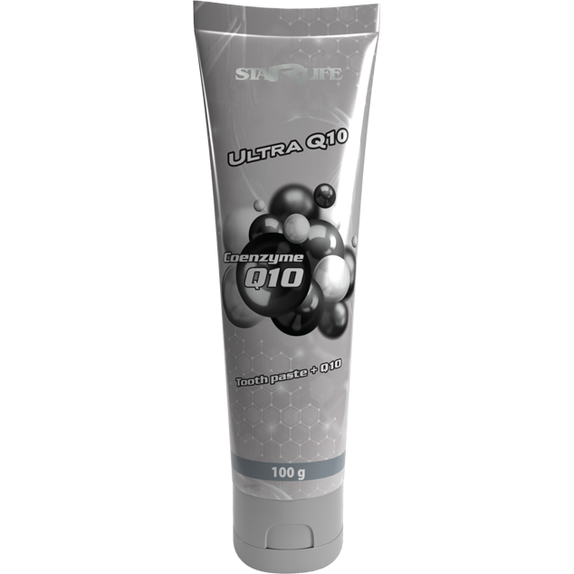 ULTRA Q10  -  Vysoko účinná zubná pasta bez fluóru, Starlife 100 g