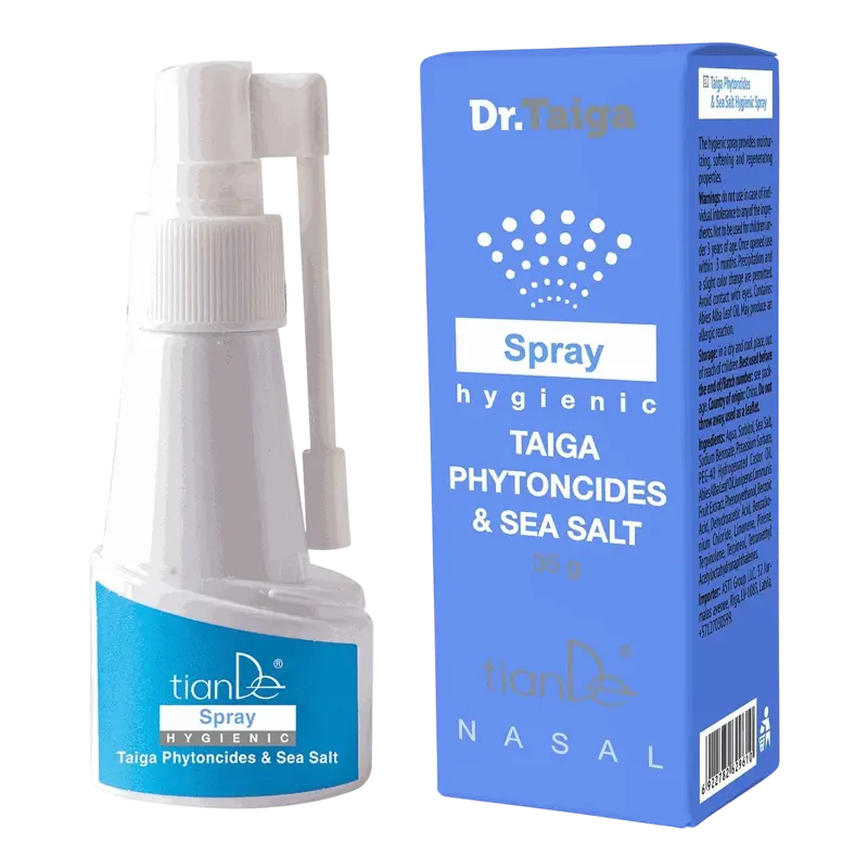 Hygienický sprej "Fytoncidy tajgy a morská soľ", tianDe 35 g