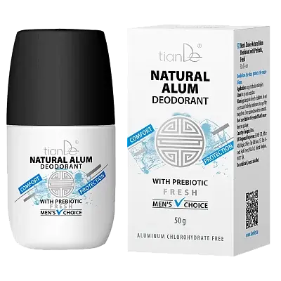 Kamencový deodorant s prebiotikami "Men’s Choice Fresh", tianDe  50 g