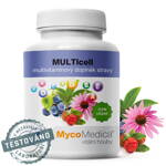 MULTIcell - imunoaktívny multivitamínový doplnok stravy s antioxidačným efektom, MycoMedica  60 tob