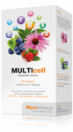 MULTIcell - imunoaktívny multivitamínový doplnok stravy s antioxidačným efektom, MycoMedica  60 tob