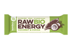 Energetická RAW BIO tyčinka "Kokos a kakao", Bombus  50 g