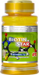 BIOTIN STAR - pre podporu nervovej sústavy, psychiky, vlasov, slizníc a pokožky, Starlife  60 tabl
